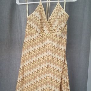Chevron Halter Dress